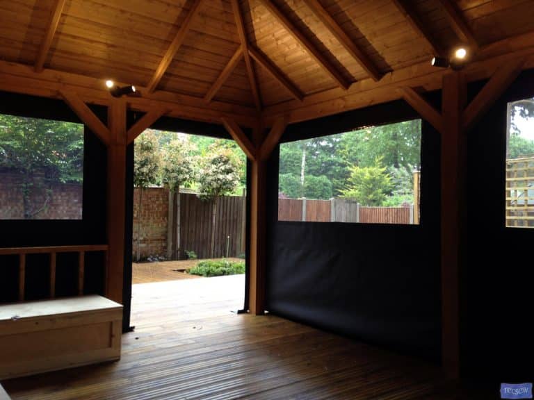 Garden Gazebo Panels, Square Design