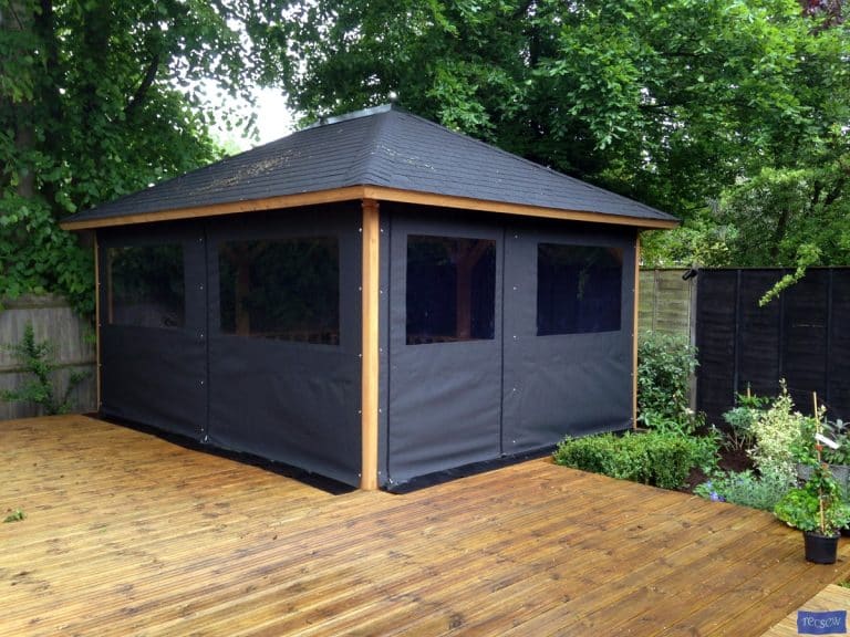 Garden Gazebo Panels, Square Design