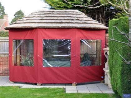 Garden Gazebo Side Curtains _1