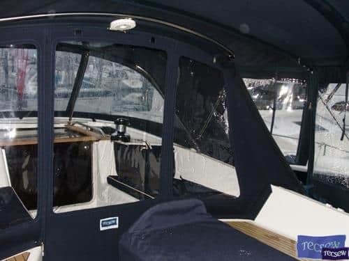 Jeanneau Sun Odyssey 45ds, Sprayhood Back Drop_1