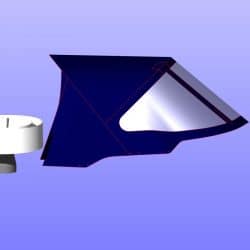 Bavaria 50 Cruiser, Tecsew design larger Sprayhood_12