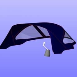 Bavaria 50 Cruiser, Tecsew design larger Sprayhood_13