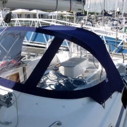 Bavaria 50 Cruiser, Tecsew design larger Sprayhood_2