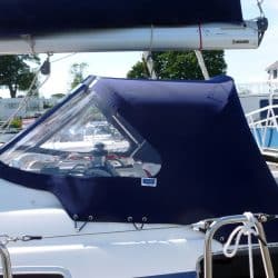 Bavaria 50 Cruiser, Tecsew design larger Sprayhood_4