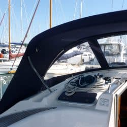 Bavaria 50 Cruiser, Tecsew design larger Sprayhood_5