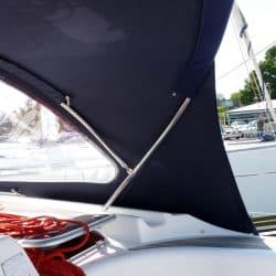 Bavaria 50 Cruiser, Tecsew design larger Sprayhood_6