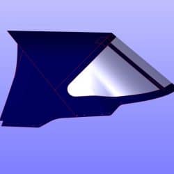 Bavaria 50 Cruiser, Tecsew design larger Sprayhood_9
