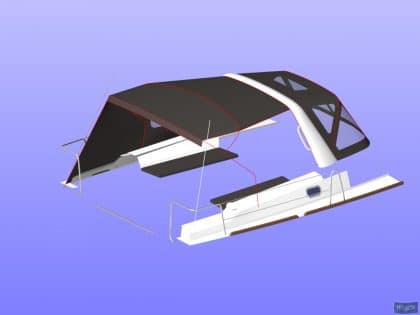 Beneteau Oceanis 35 Sprayhood_12