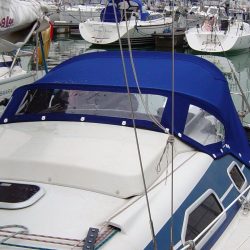 Dehler 25 Sprayhood recover, Pagan_4