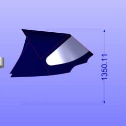 Dehler 34 Sprayhood, approximate height from cockpit floor