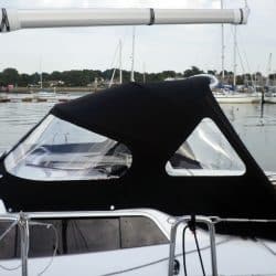 Dehler 42 Special design 3 bar Sprayhood_3
