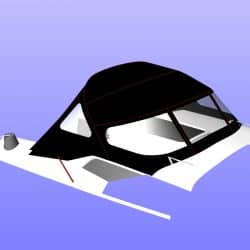 Dehler 42 Special design 3 bar Sprayhood_8