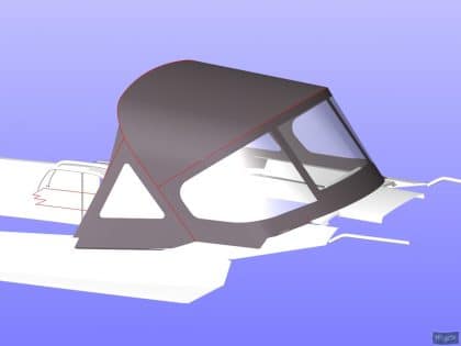 Hanse 315 Sprayhood_11