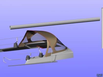 Hanse 385 Sprayhood_3