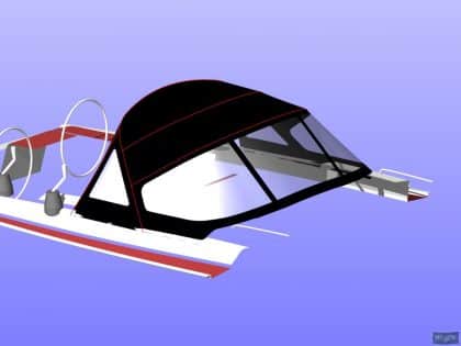 Hanse 455 Sprayhood_14