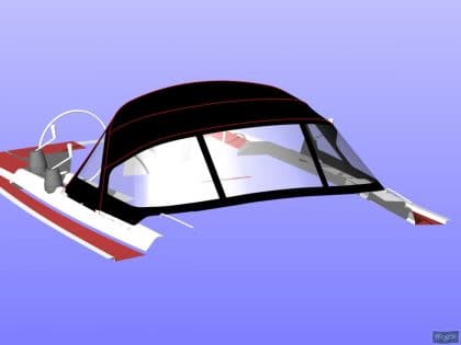 Hanse 455 Sprayhood_13