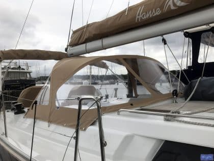Hanse 455 Sprayhood_6