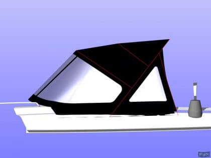 Hanse 455 Sprayhood_9