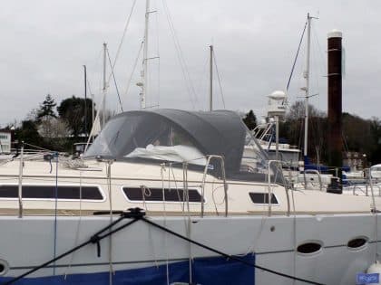 Hanse 531 Sprayhood recover_5