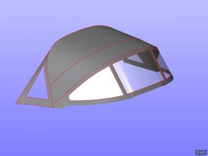 Hanse 531 Sprayhood recover_7