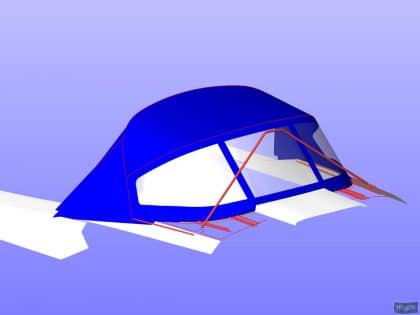 Jeanneau Sun Odyssey 349 Sprayhood, Higher design_7