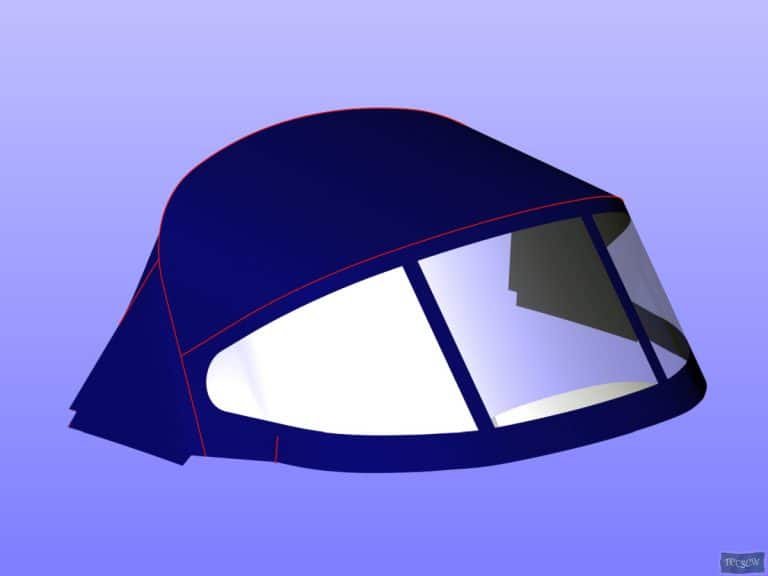 Legend 33 2014 model, Sprayhood_5