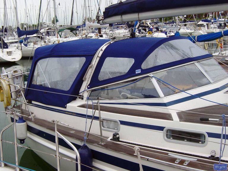 Malo 36 Sprayhood recover, Elimi_2