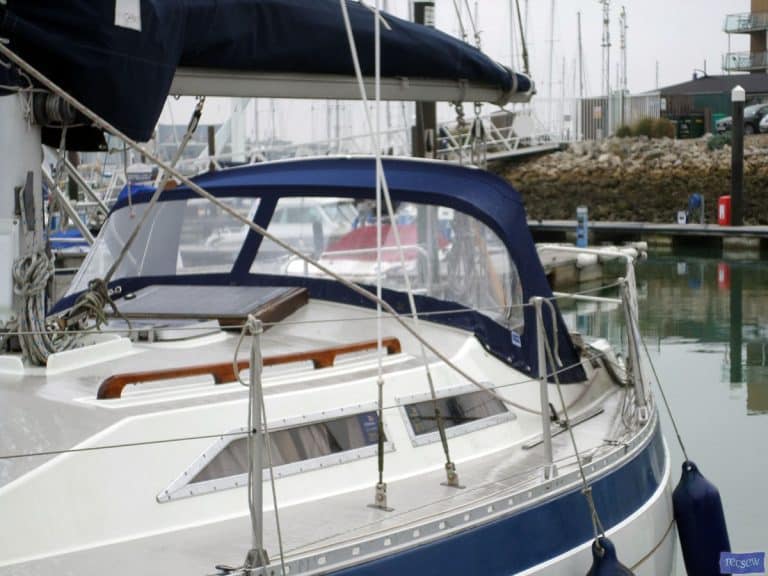 Moody 29 Sprayhood, BLUE MOOD_2