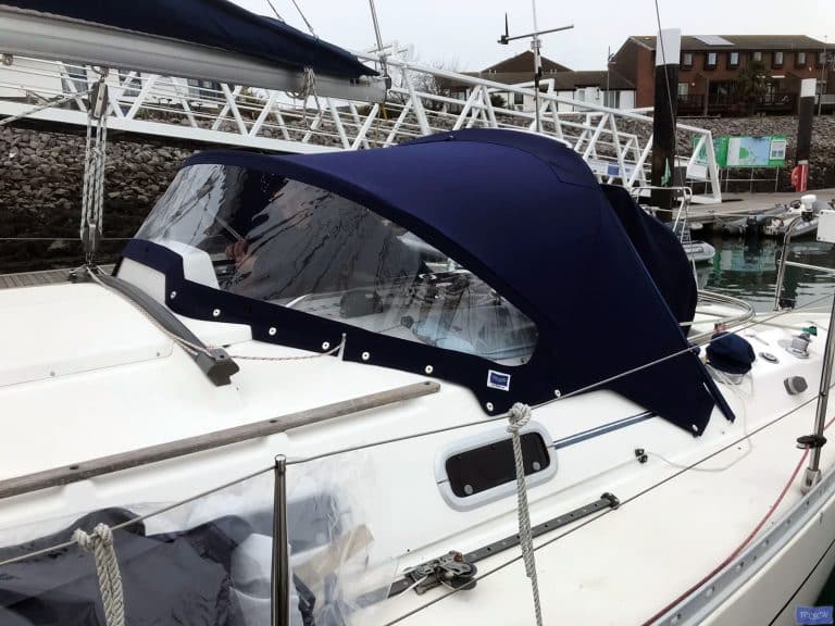 Moody 336, SHADOW, Sprayhood_1