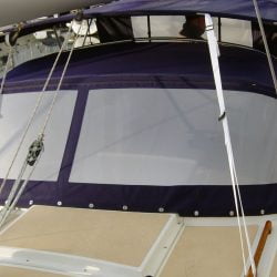 Moody 36cc pre 1979 Sprayhood, Justine Gabrielle_1