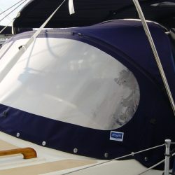 Moody 36cc pre 1979 Sprayhood, Justine Gabrielle_3