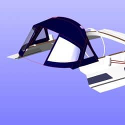 Moody 425, Tecsew design Sprayhood_7