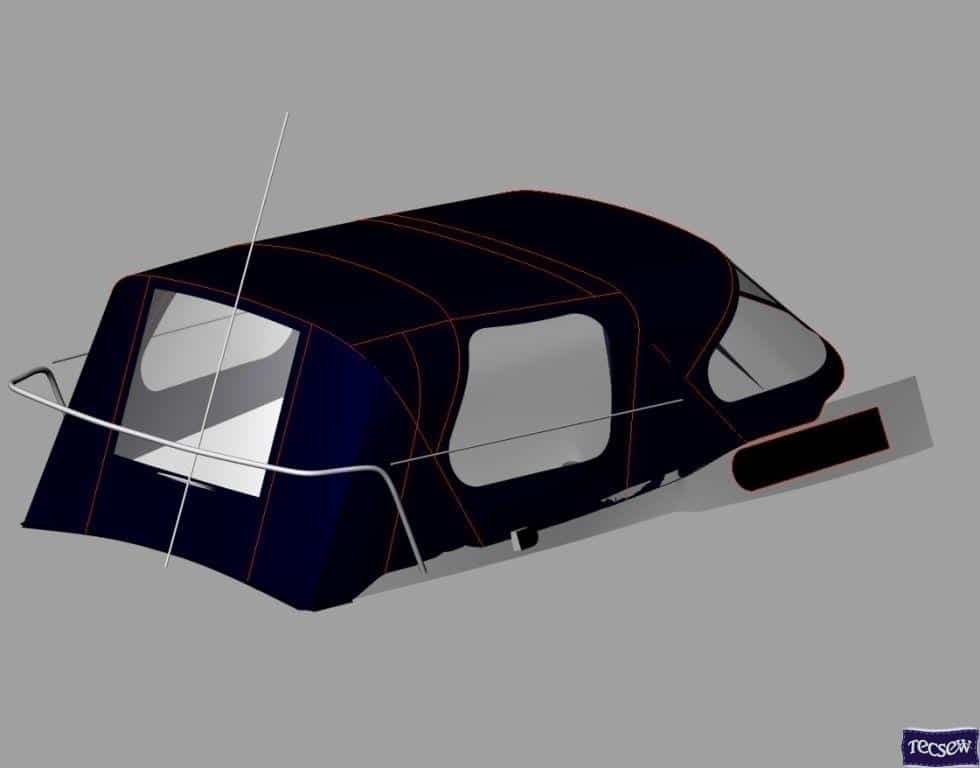 Sadler 29 Sprayhood and Cockpit Enclosure, Mad Moment_12