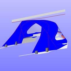 Westerly Berwick Tecsew design 3 bar Sprayhood_11