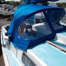 Westerly Berwick Tecsew design 3 bar Sprayhood_2