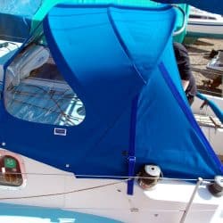 Westerly Berwick Tecsew design 3 bar Sprayhood_6