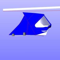 Westerly Berwick Tecsew design 3 bar Sprayhood_8