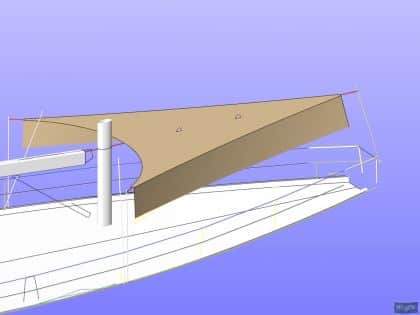 Hanse 575 Fore Deck Awning_8