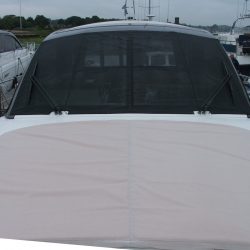 Sealine SC 47 Mesh Windscreen Covers in Black_2