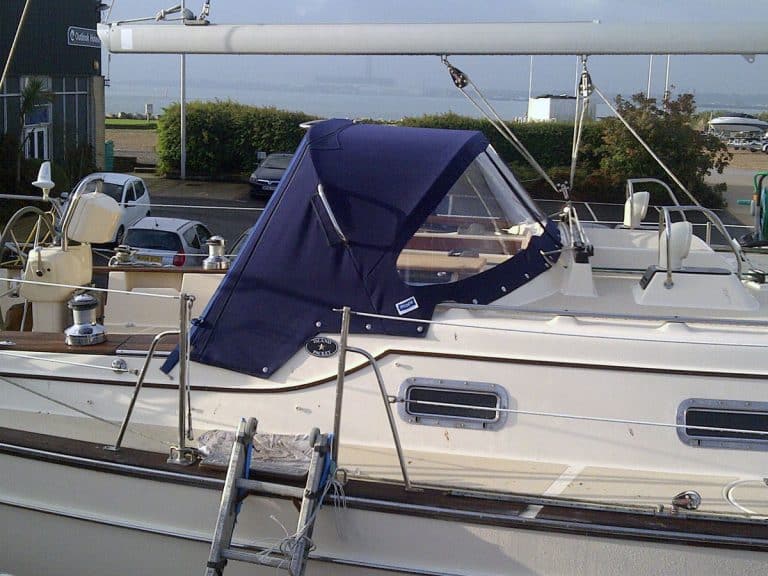 Island Packet 380 Sprayhood recover for CJ original