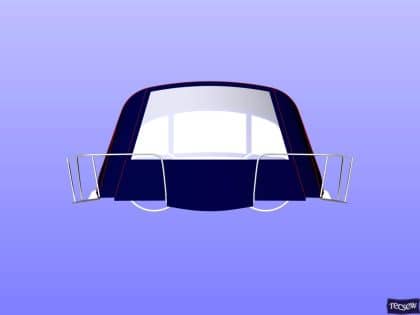 Jeanneau Sun Odyssey 39i Cockpit enclosure to fit Tecsew sprayhood