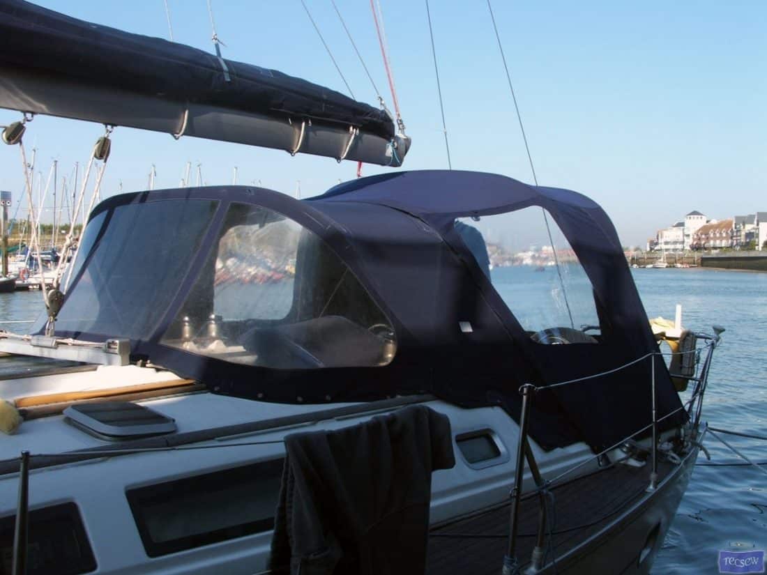 jeanneau sun odyssey 40 cockpit enclosure higher design halcyon sea 1