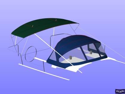 jeanneau sun odyssey 440 performance sprayhood 5