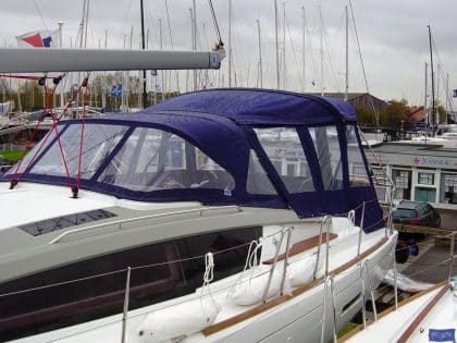 jeanneau sun odyssey 44ds bimini conversion 1