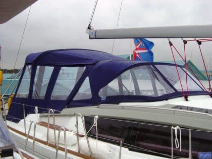jeanneau sun odyssey 44ds bimini conversion 4