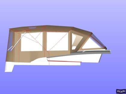 jeanneau sun odyssey 44ds bimini conversion 4