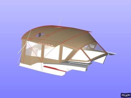 jeanneau sun odyssey 44ds bimini conversion 8