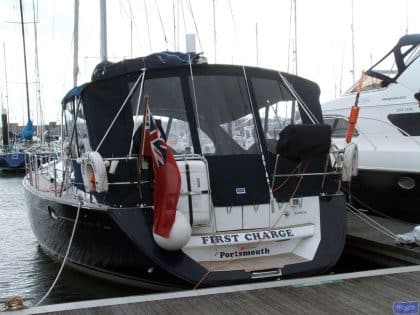 jeanneau sun odyssey 49 bimini conversion using high version tecsew bimini 3
