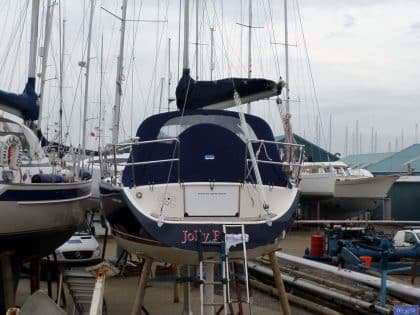 maxi 1100 cockpit enclosure with redesigned sprayhood recover ref 5497 1