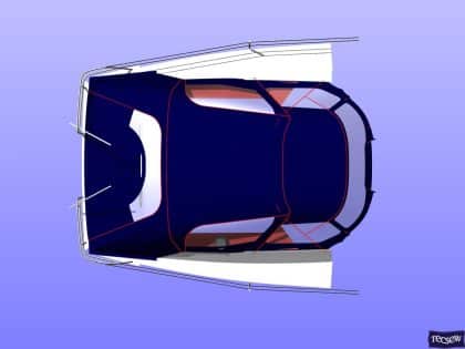 maxi 1100 cockpit enclosure with redesigned sprayhood recover ref 5497 7